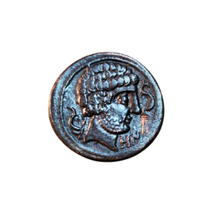 Moneda ibérica en bronce de Arsaos