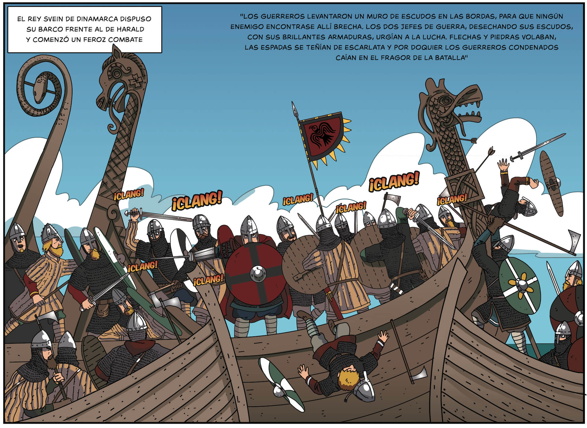 Harald, el último vikingo. Revive en un comic ameno y riguroso las aventuras del último de los vikingos 