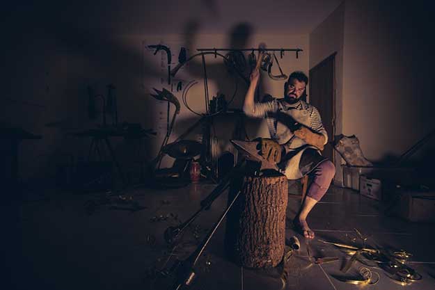 Resonando en el pasado, Concierto monólogo con Abraham Cupeiro