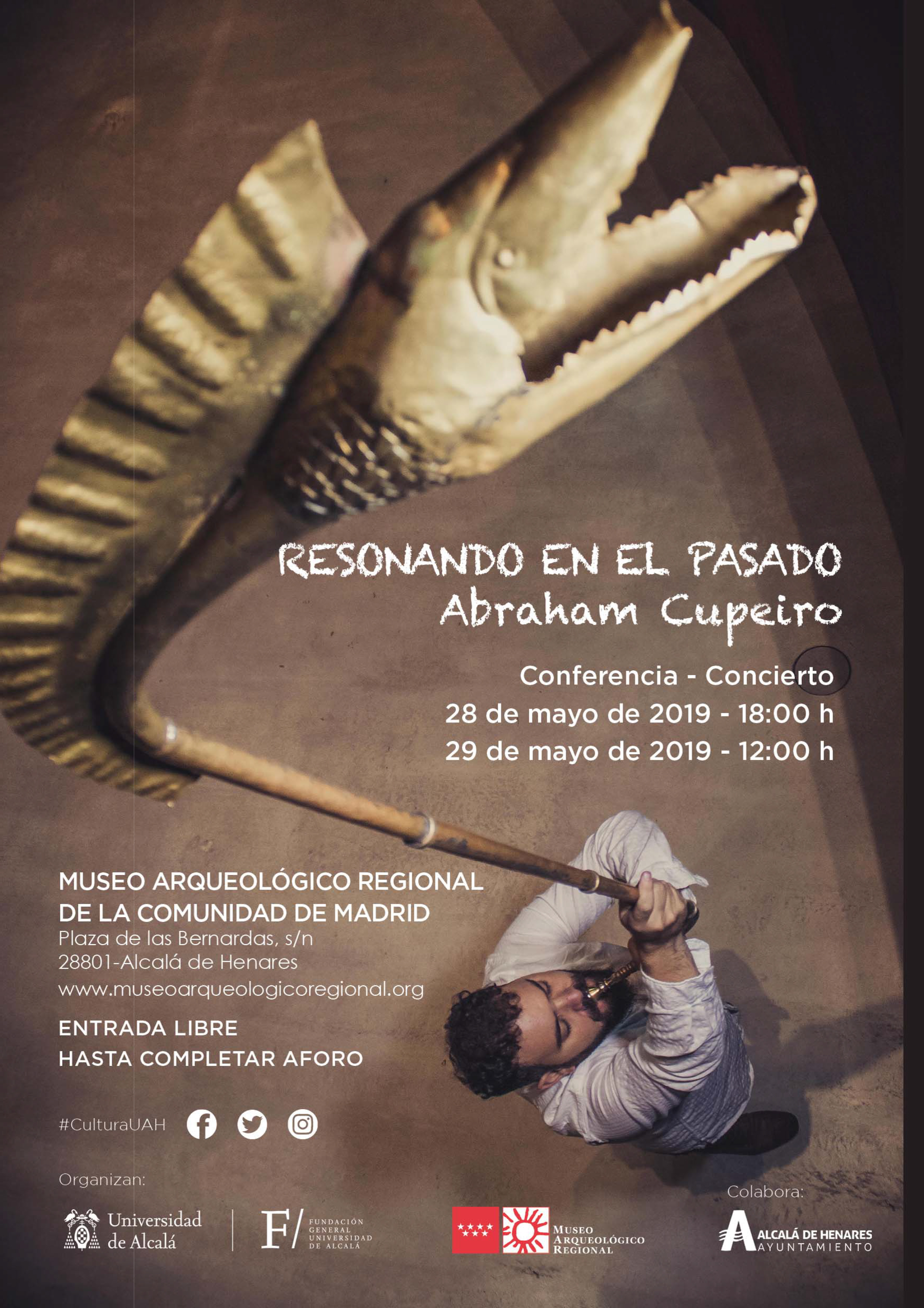 Resonando en el pasado, Concierto monólogo con Abraham Cupeiro