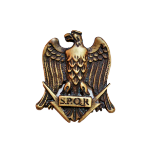 Águila romana en bronce con pátina