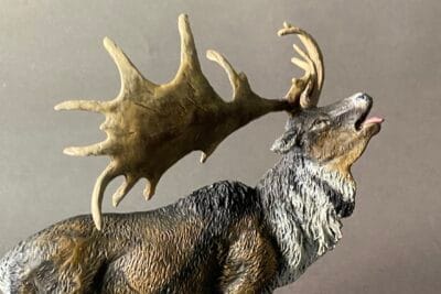 Megaloceros giganteus. El alce irlandés, ciervo gigante o megalocero