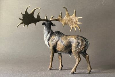 Megaloceros giganteus. El alce irlandés, ciervo gigante o megalocero