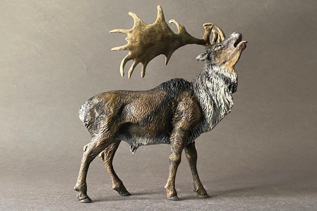 Megaloceros giganteus. El alce irlandés, ciervo gigante o megalocero