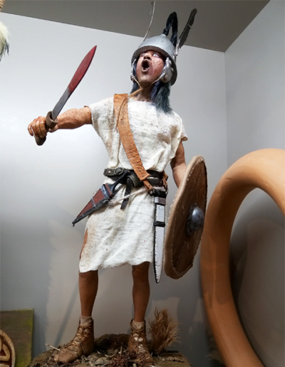 Figura artesanal de Carpetano III