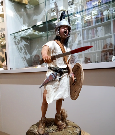 Figura artesanal de Carpetano VI