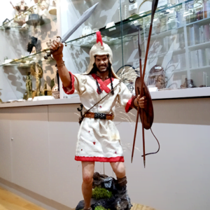 Figura artesanal de Guerrero Turdetano