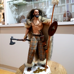 Figura artesanal de Guerrero Celta I escala 1/6. Pieza única y exclusiva