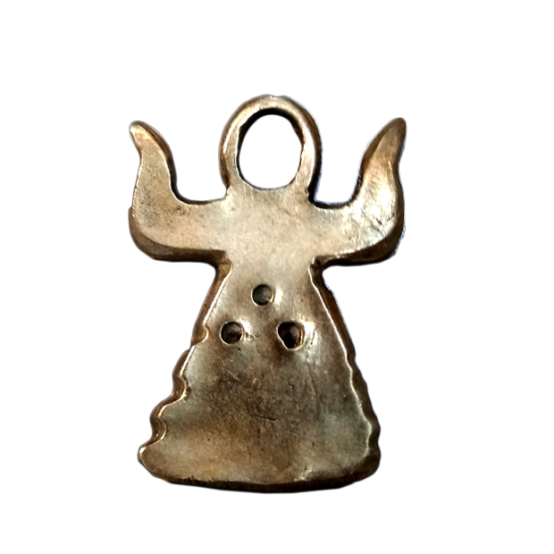 Tanit en bronce reverso