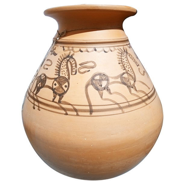 Vaso de los caballos. Cerámica carpetana del Llano de la Horca (Santorcaz) III