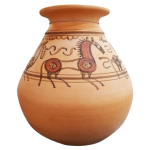 Vaso de los caballos. Cerámica carpetana del Llano de la Horca (Santorcaz)