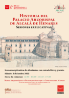 Historia del Palacio Arzobispal de Alcalá de Henares Museo Arqueológico y Paleontológico de la Comunidad de Madrid