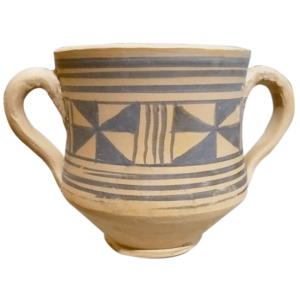 Vaso romano de tradicion indigena grande