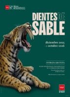 DIENTES DE SABLE cartel de la exposición