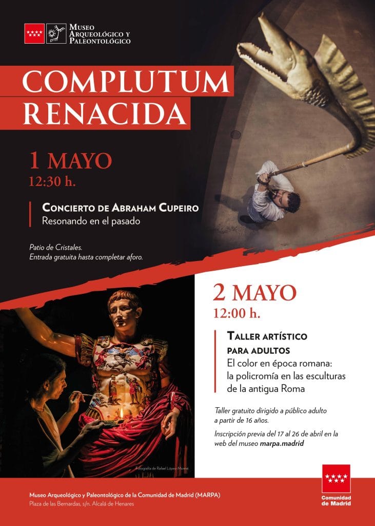 CARTEL COMPLUTUM RENACIDA 2026 EN EL MARPA