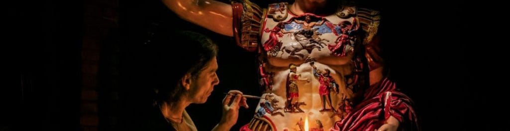 Taller para adultos El color en época romana: la policromía en las esculturas de la antigua Roma, actividad del MARPA en COMPLUTUM RENACIDA 2026